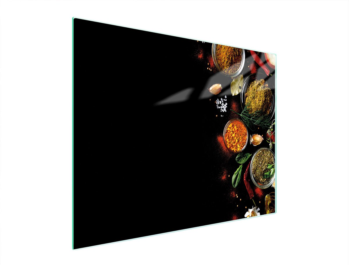 TMK ArtDeko Serie - Glazen Snijplank - 52x40 cm - Gehard Glas - UV Bedrukking