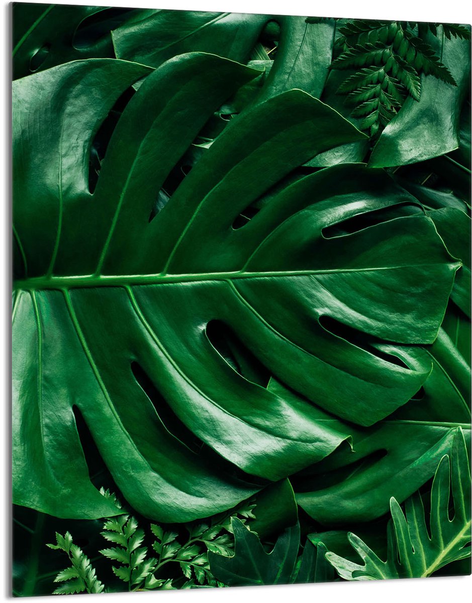TMK ArtDeko - Snijplank - Monstera - 40x52 cm - Glazen Bescherming