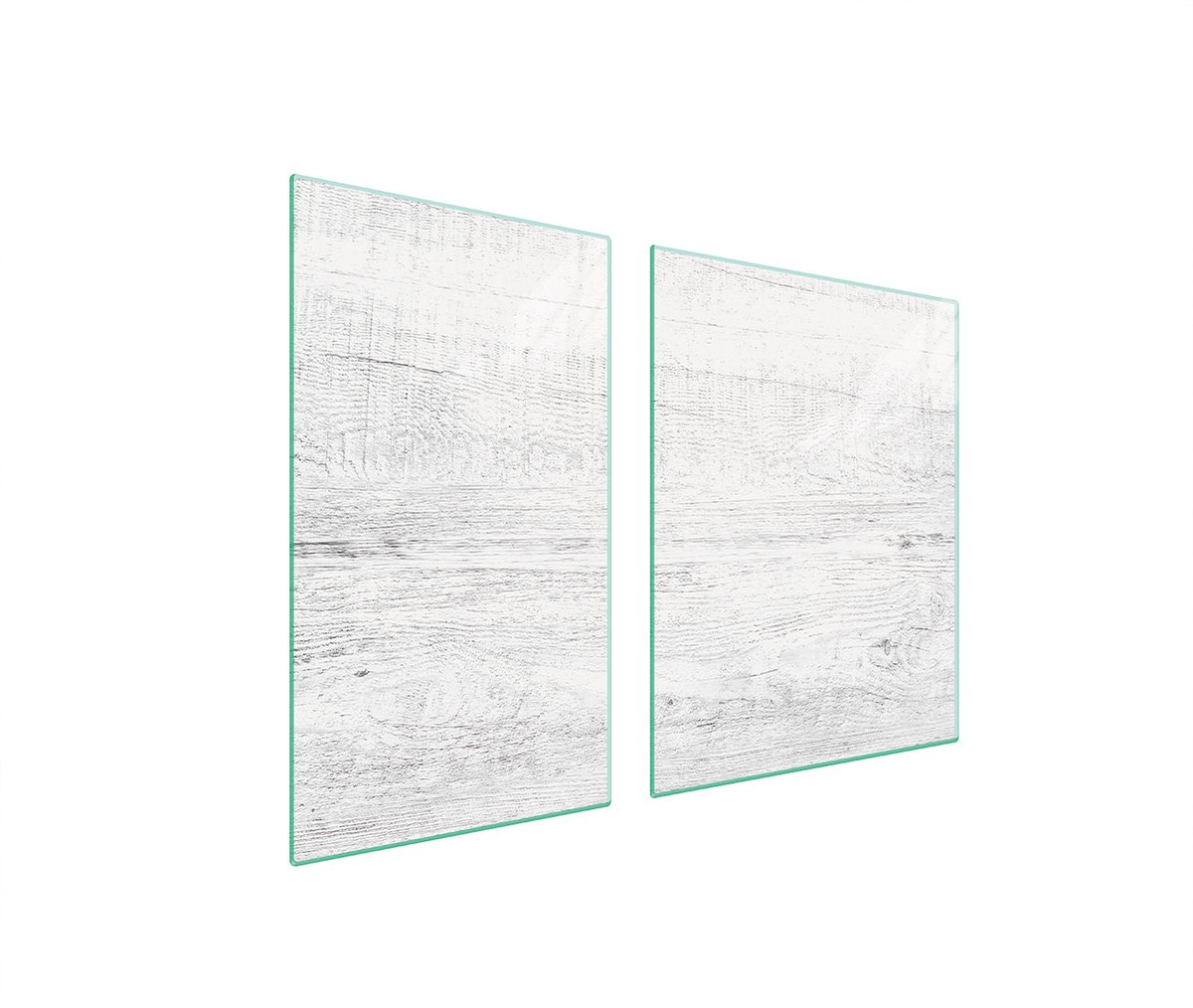 TMK ArtDeko - Glas Snijplank en Beschermplaat - Hittebestendig - Veelzijdig Gebruik