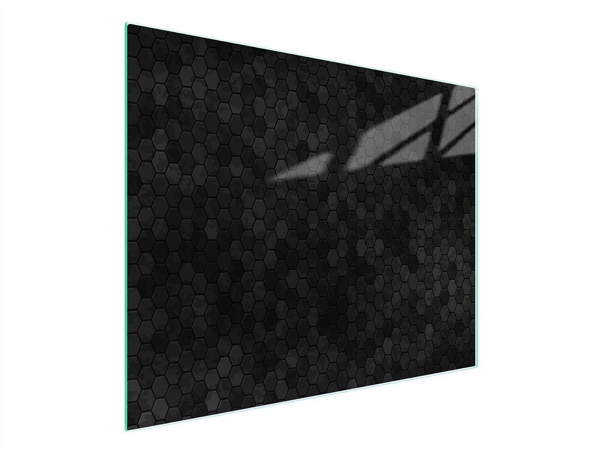 TMK ArtDeko - Snijplank van Gehard Glas - 52x30 cm - Veelkleurig - Met Antislip Noppen