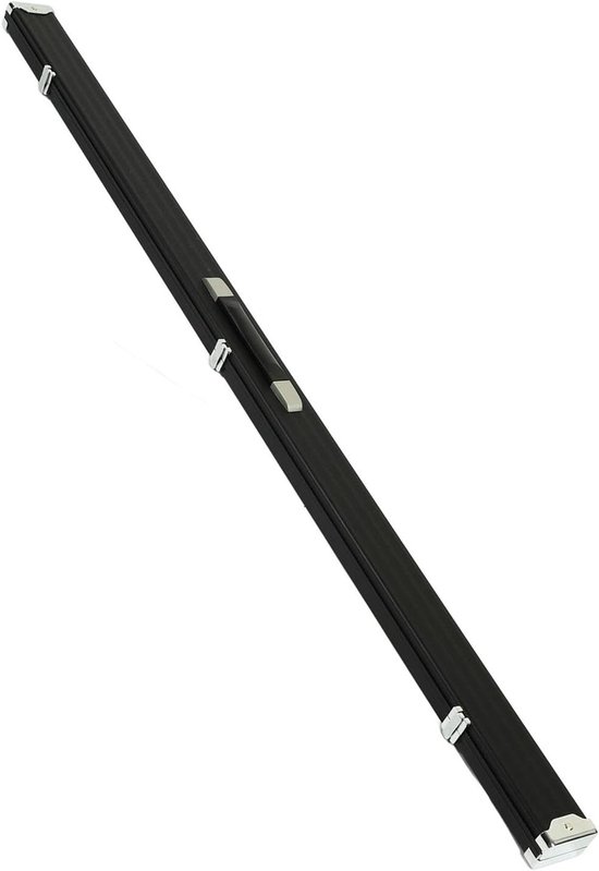 Biljartkeu Koffer - Keu Tas - Biljart Spelen - Aluminium Hardcase - 75 cm - Zwart — afbeelding 4