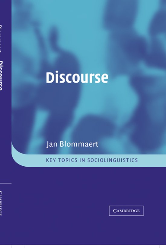 Key Topics in Sociolinguistics- Discourse