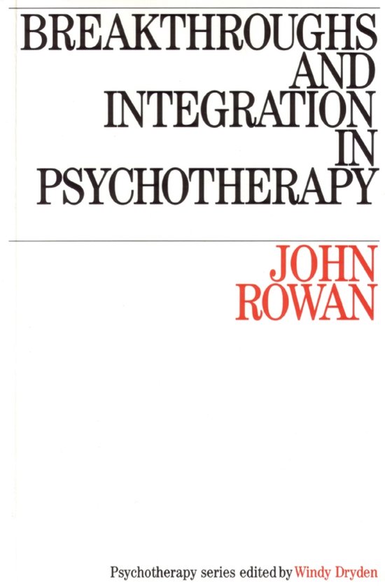 Breakthroughs And Integration In Psychotherapy - cover