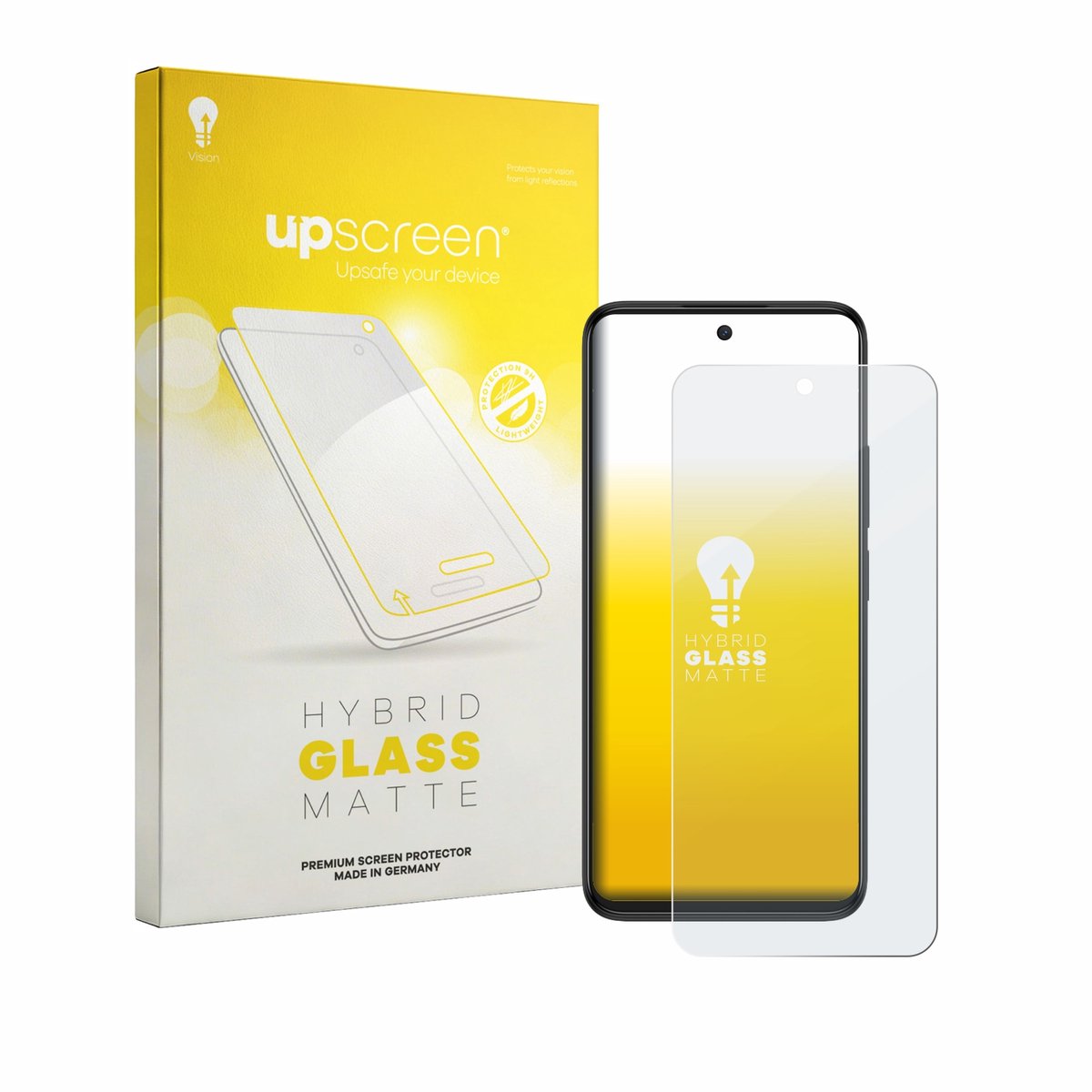 upscreen - Screenprotector voor TCL 605 - Folie Beschermfolie Beschermglas matte