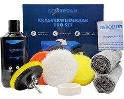 Auto Gepolijst Krasverwijderaar Pro Set - 10 Delig- Scratch Remover - Krasverwijderaar Voor Auto - Krassen Verwijderen Auto - Polijstset - Polijstschijven - Polijstpads - Polijstpasta - Polijstmiddel