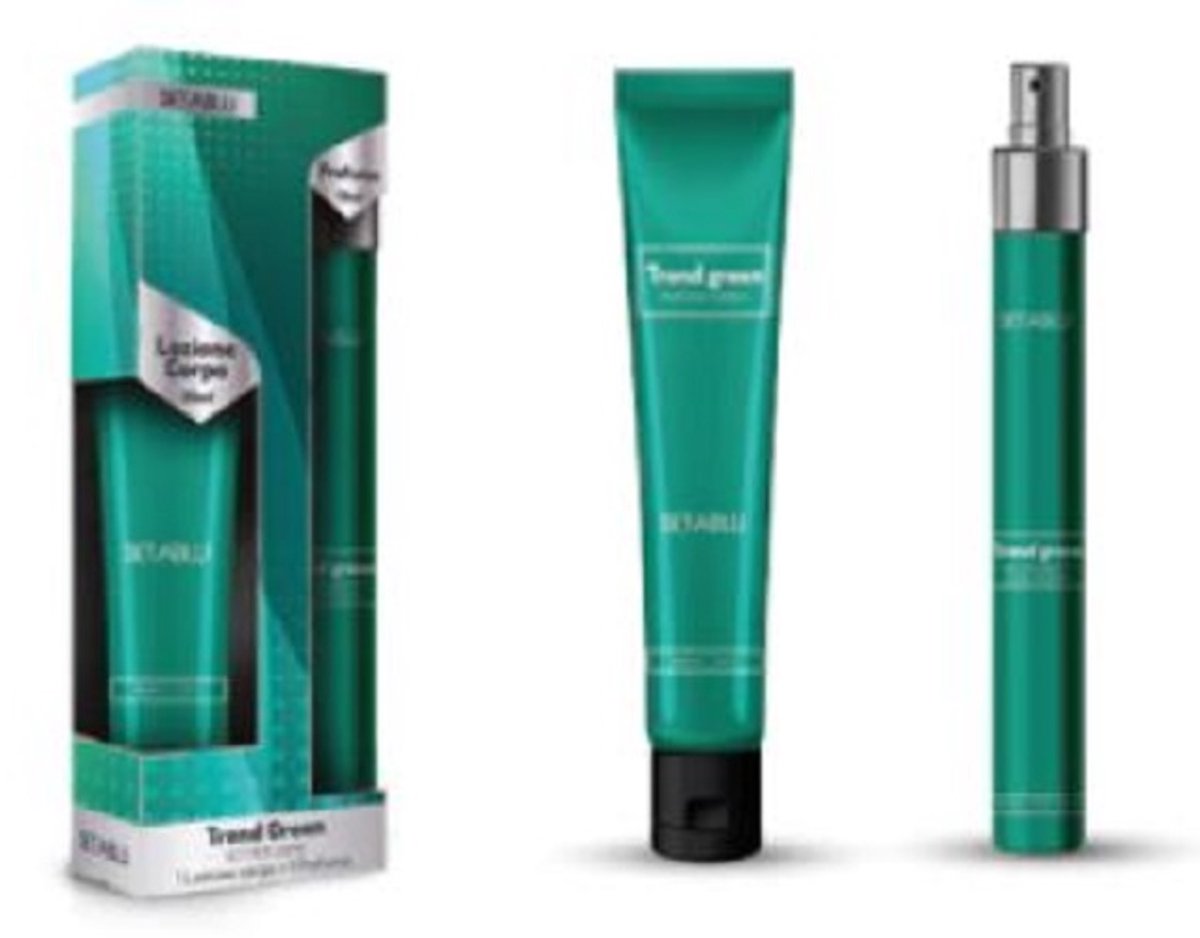 Setablu - trend green - showergel en parfum voor mannen - 2x35ml