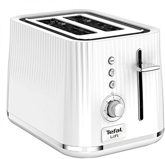 Tefal Loft 2-Slot TT761838 Broodrooster, 1700 W - Wit