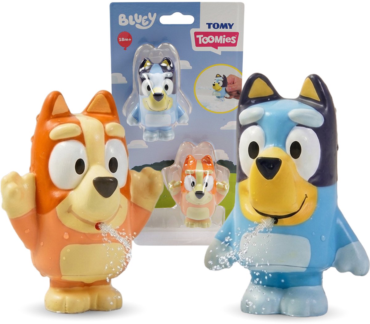 Tomy Bluey - bluey & bingo waterspuiters - badspeelgoed