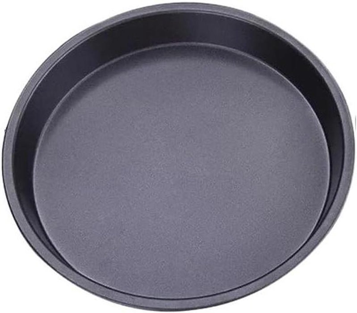 Pizzaplaat - Bakplaat - Pizza Bakken - Anti-aanbaklaag - 7 inch - Zwart