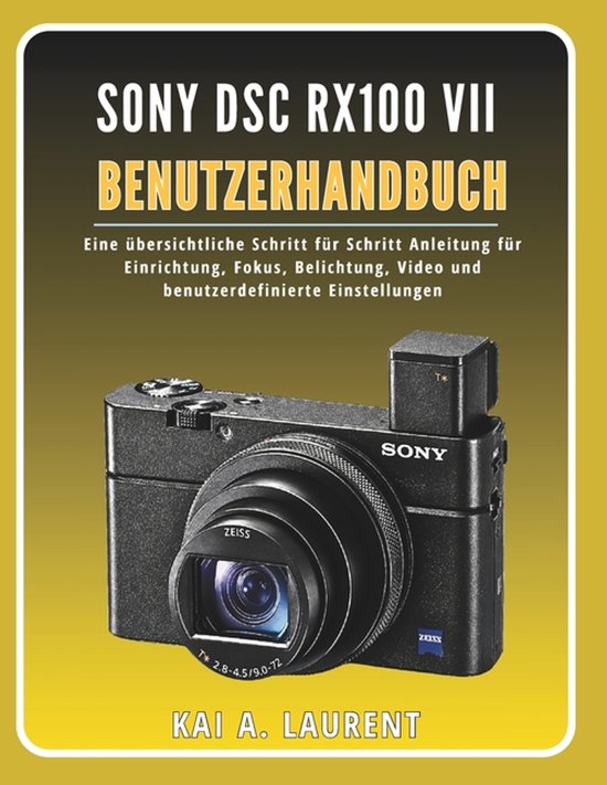 Sony DSC RX100 VII Benutzerhandbuch - cover