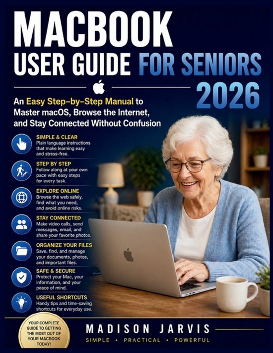 Macbook User Guide for Seniors 2026 - cover