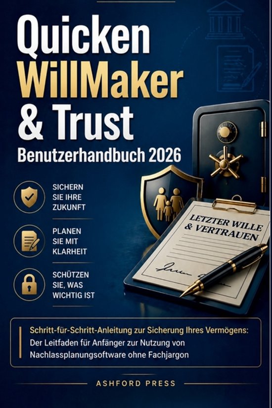 Quicken WillMaker & Trust Benutzerhandbuch 2026 - cover