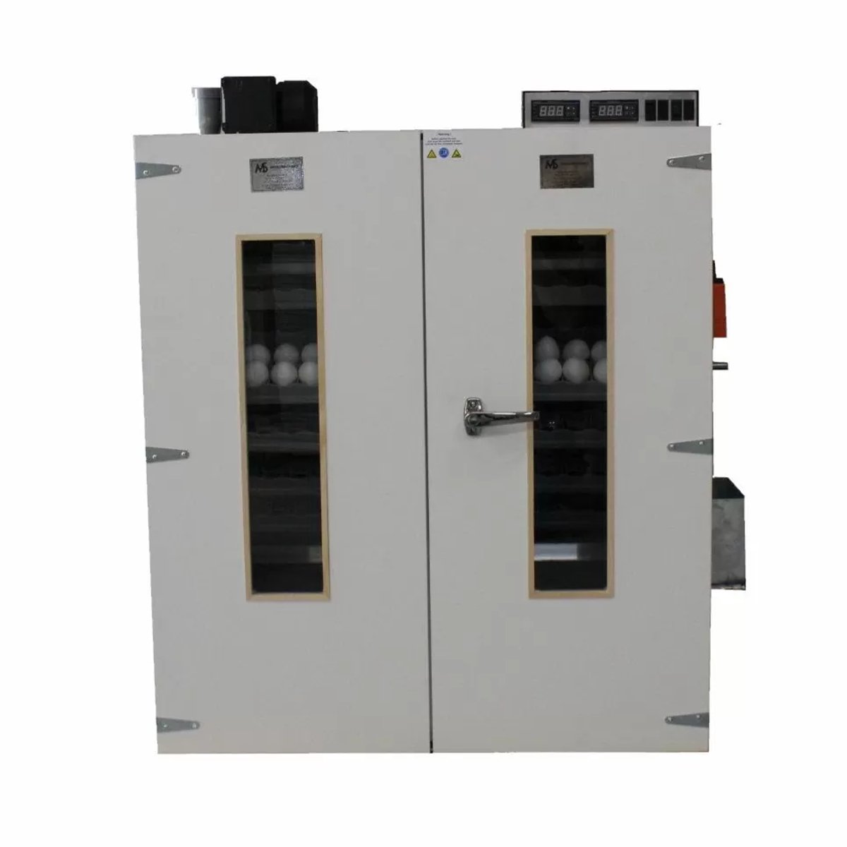 MS Broedmachine MS 750 – Volautomatisch – 750 Eieren – Slaglatten – Geschikt voor Kip, Eend, Duif & Fazant
