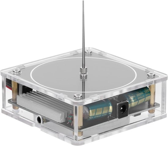 Bluetooth luidspreker met Tesla spoel, kunstmatige vonk generator en wetenschappelijke ervaring, 15.4 x 9 x 9 cm, 423 g van Merkloos — afbeelding 3