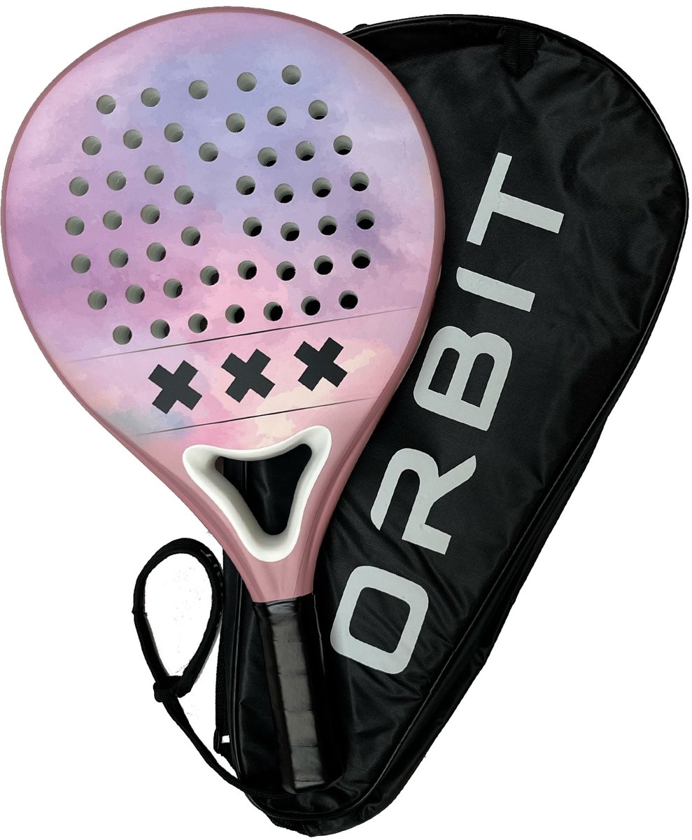 Orbit Jottem Amsterdams Padel racket - inclusief beschermhoes - padel - 3D finish