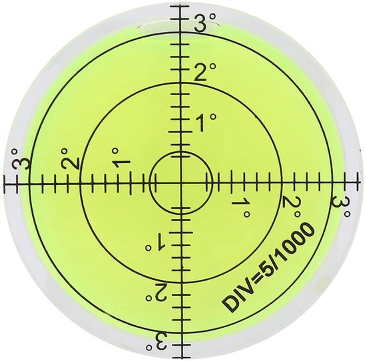 Zeer nauwkeurig meetinstrument van 60 mm met horizontale koepel en schaalverdeling voor de weegschaal van het cameraplatform