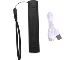 UV Zaklamp - UV-zaklamp - Professionele UV-lamp - Blacklight - 365 nm - Zwart filter - Oplaadbaar - Voor het uitharden van harsen - Nail Art - Detector Urine - Vals Geld - ineralen - Schorpioenen - Geld & Documenten - 1stuk - zwart