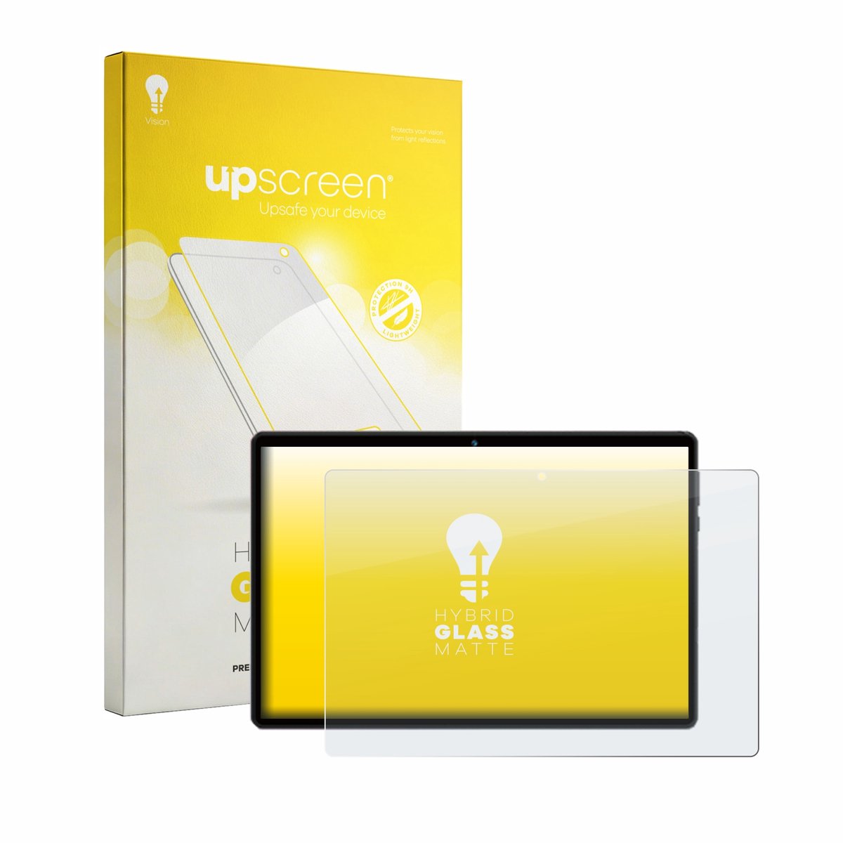 upscreen - Screenprotector voor fezawio F11 10.1" - Folie Beschermfolie Beschermglas matte