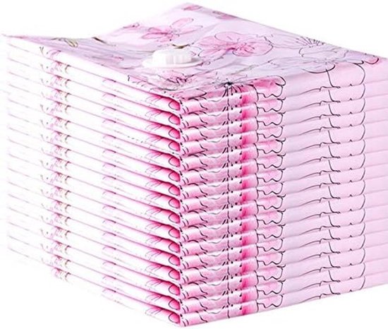 Vacuüm Compressiezakken - Kleding Opbergzakken - Ruimte Besparen - Herbruikbaar Ontwerp - 80 x 60 cm - Transparant — afbeelding 2