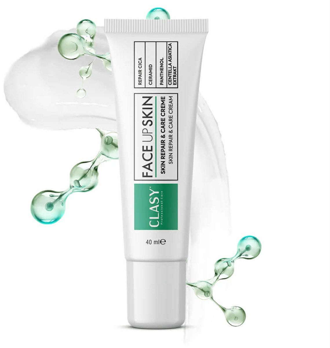 Clasy Care FACE UP SKIN Perfect Skin Repair Restorative Cream - Herstellende Gezicht Crème 40 ml