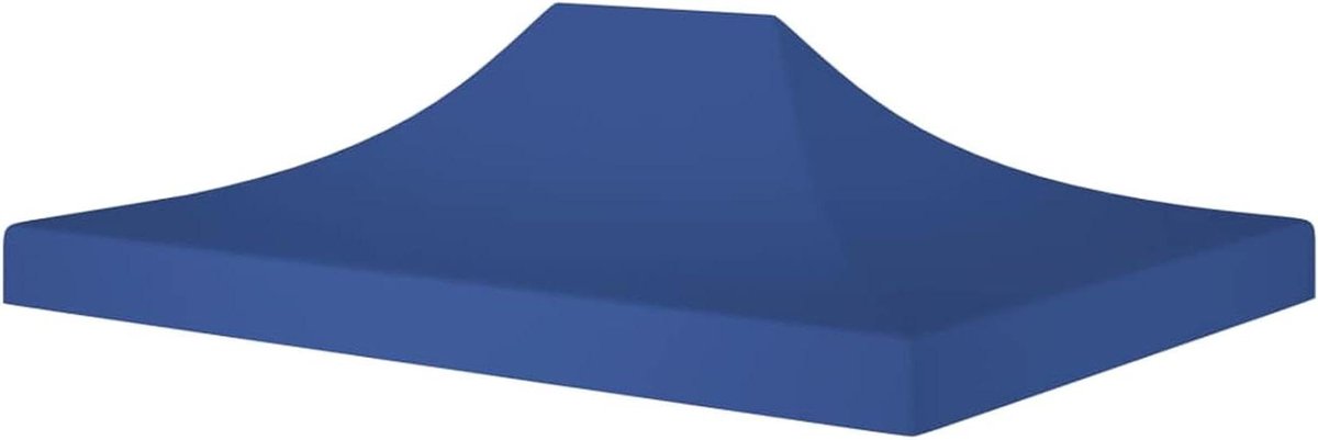 Partytent Dak - Tuinpaviljoen Dak - Buitenfeesten Beschermen - Weerbestendig Oxford - 4 x 3 m - Blauw
