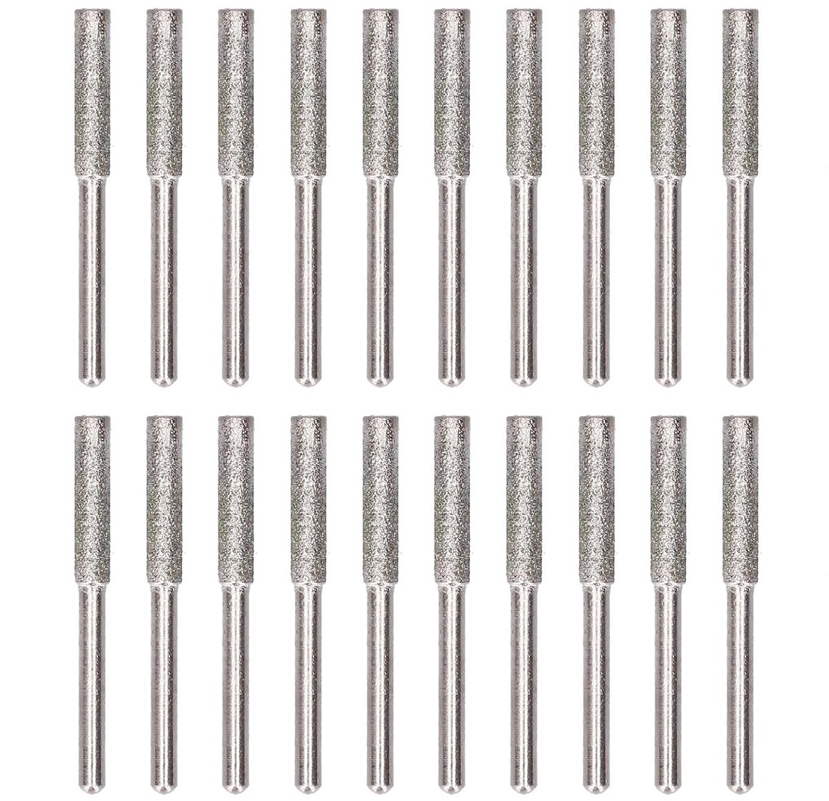 20 Stuks Diamant Kettingzaag Slijpers voor Efficiënt Slijpen en Schuren van Kettingzagen met 4mm Schuurstenen