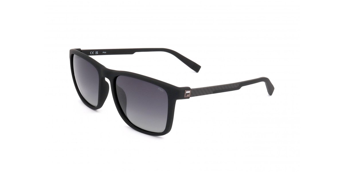 Fila SFI124 Rubberized black 57/18/145 MAN Zonnebrillen