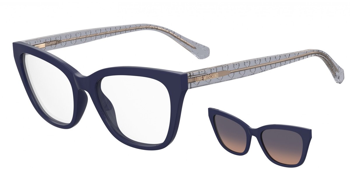 Moschino Love MOL071/CS Blue 53/18/140 WOMAN Zonnebrillen