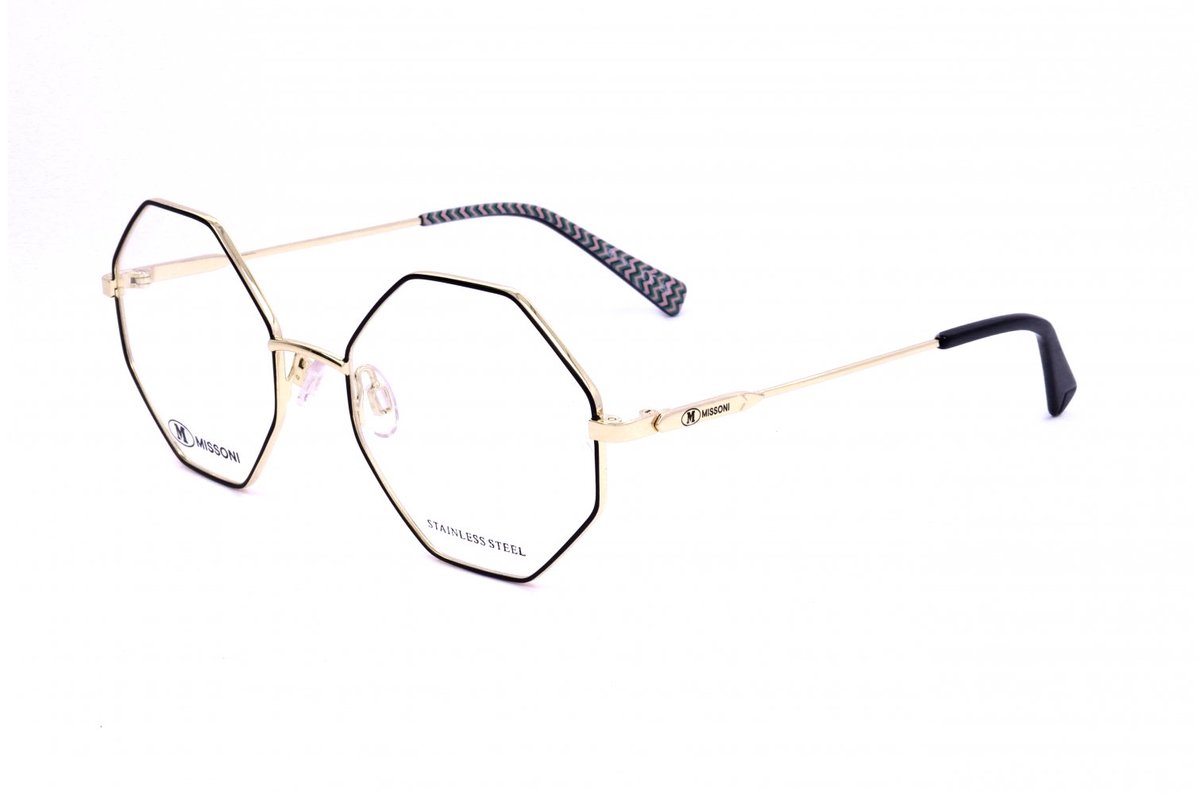 M Missoni MMI 0186 Gold black 53/19/145 WOMAN Brilmonturen