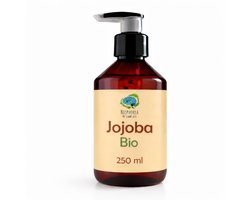 Slaaploos Jojoba Olie - 250ml - 100% Puur Biologisch Koudgeperst - Biophorea Jojobaolie - Basisolie voor etherische oliën, Haar & Gezicht