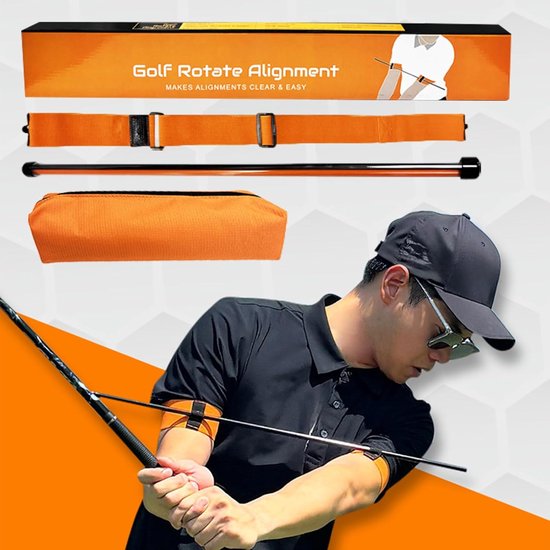Golf Swing Trainer - Swing Aid - Nauwkeurigheid Verbeteren - Schouderuitlijning Corrigeert - 60 cm - Niet gespecificeerd van GOLF — afbeelding 5