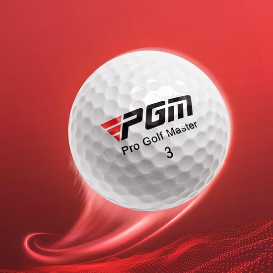 Golfbal drielaags - Afstandsbal Oefenbal - Golfspel Verbeteren - Hoge elasticiteit kern - 427 mm - Wit — afbeelding 3