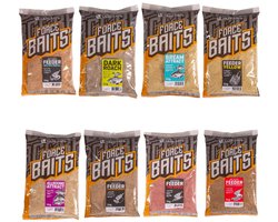 Ultimate Force Baits Groundbait Try-Out Pack (Totaal 8kg) - Lokvoer