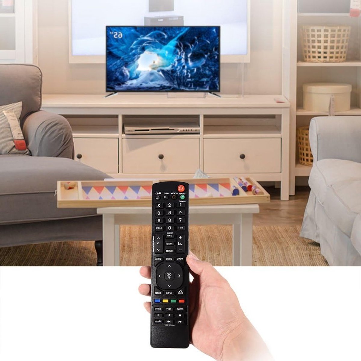 TV Afstandsbediening Vervanging voor Smart TV's - Geschikt voor 32LD465, 37LD450, 42LD420 en Meer - Betrouwbare Controle tot 500 cm