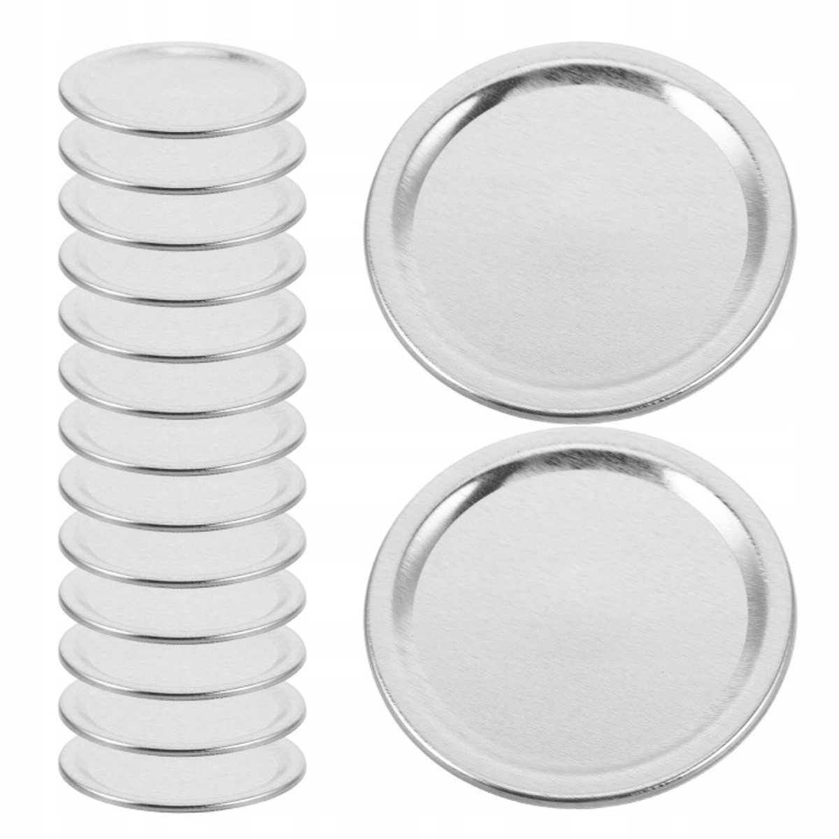 20 vervangende deksels voor Mason jars - gebarsten metalen deksels