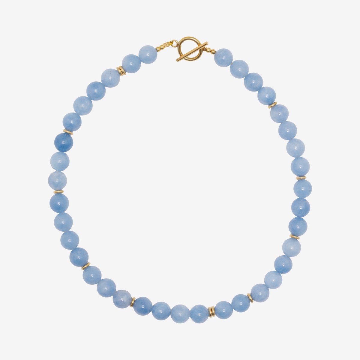 Essenza Natural Stones Necklace Blue