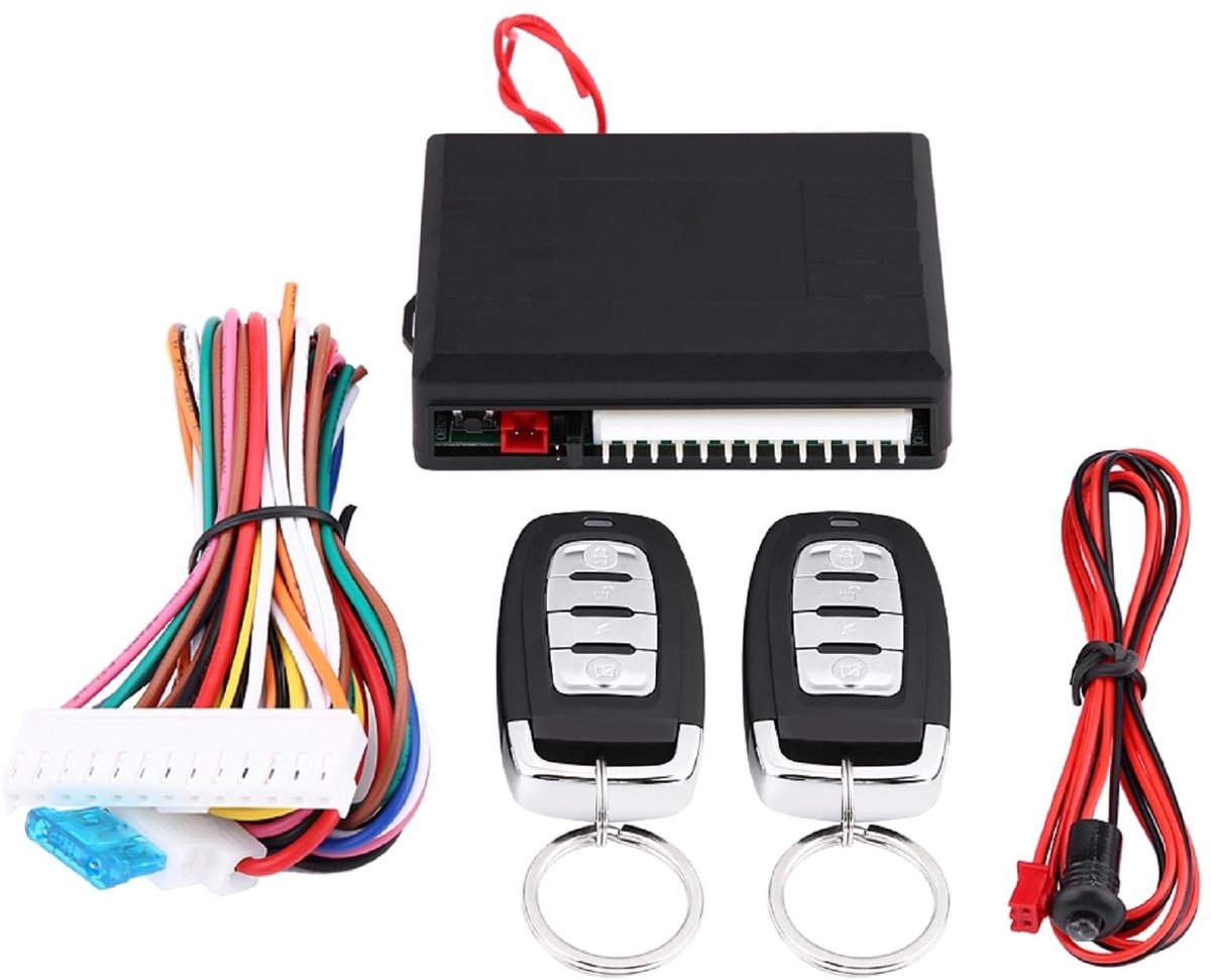 Virtubuy - Remote central locking - keyless access systeem - universele bediening - multi-kleuren - 80 meter bereik - geschikt voor auto - model