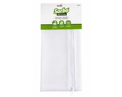 Sorbo 2x Waszakje Gerecycleerd 30x40cm 60g/m² – Duurzame Waszak