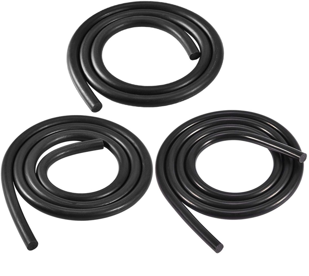 Allecto - Silicon Buiginzetstuk - Waterkoeling - 1 M Lengte - Harde Buis Buigen - Geschikt voor PC - 8mm