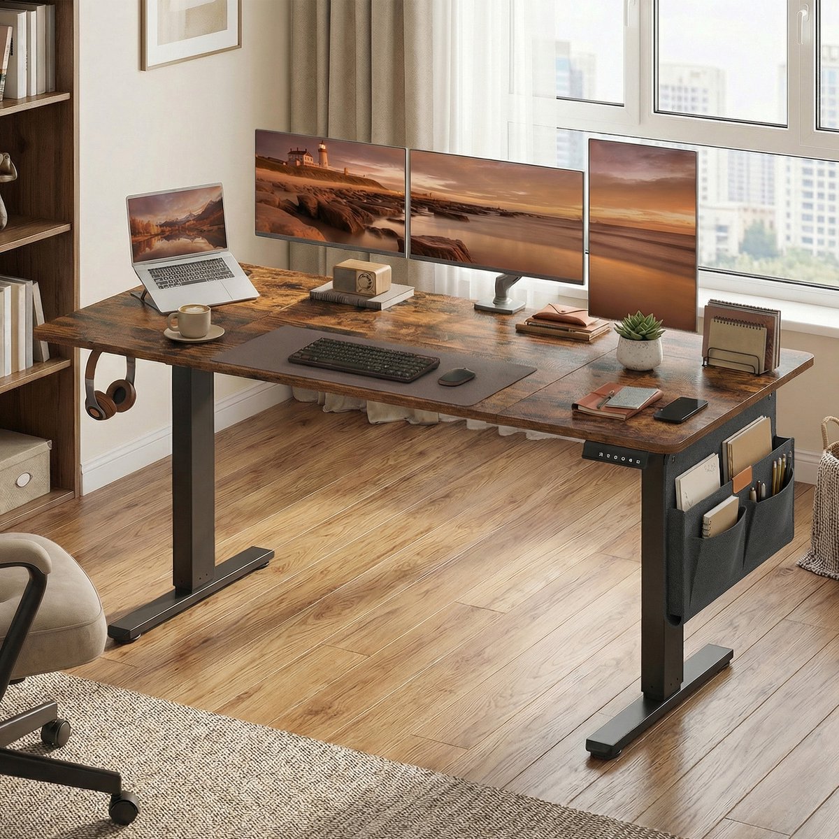 SONGMICS - Bureau - 160x70cm thumbnail 4