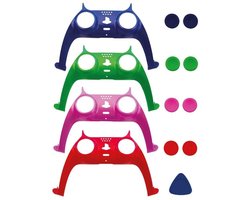 iMP Controller Styling Kits Faceplate and Thumb Grips x 4(White box) (PlayStation 5)