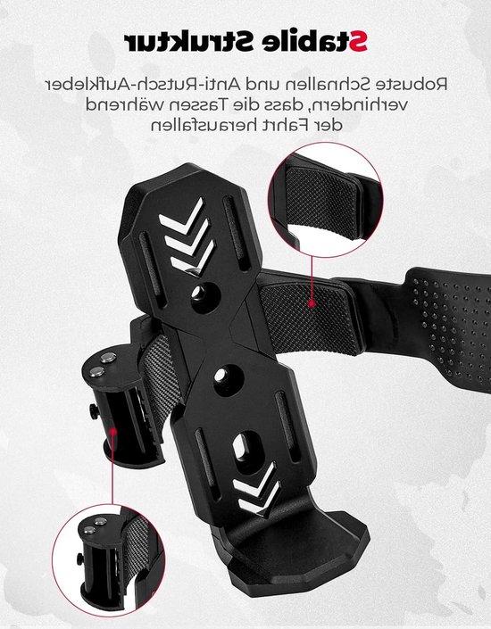 Flessenhouder fiets, bekerhouder fiets, verstelbare maat, drinkflessenhouder voor racefiets, mountainbikes, fietsen, fietsflessenhouder zwart — afbeelding 3