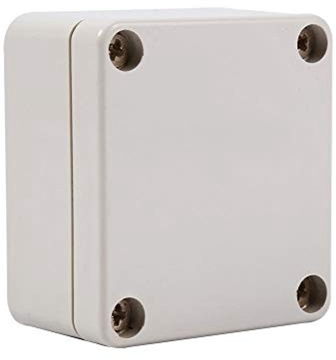 Shopcentral - junction box - waterdichte aansluitdoos - ideaal voor DIY-projecten - zwart - power distributor - perfect voor buitengebruik - plastic