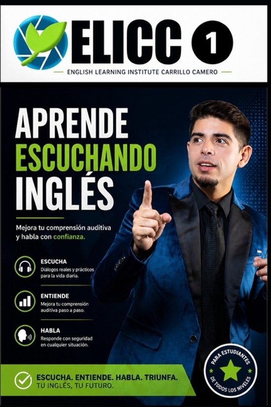 Aprende Escuchando Inglés - cover