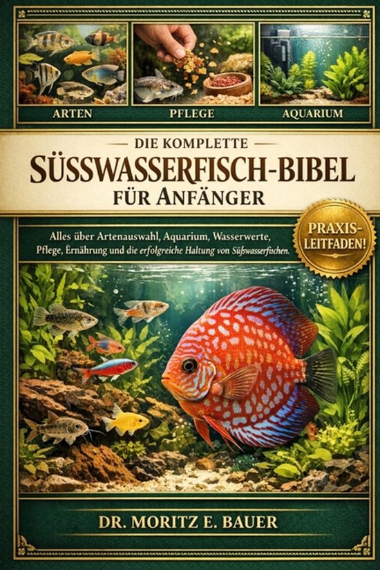 Die Komplette Süsswasserfisch-Bibel Für Anfänger - cover