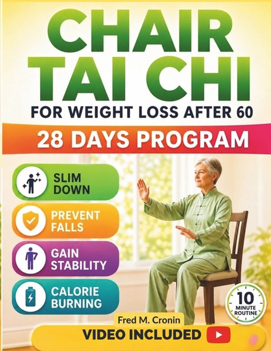 Chair Tai CHI for Weight Loss After 60 - cover