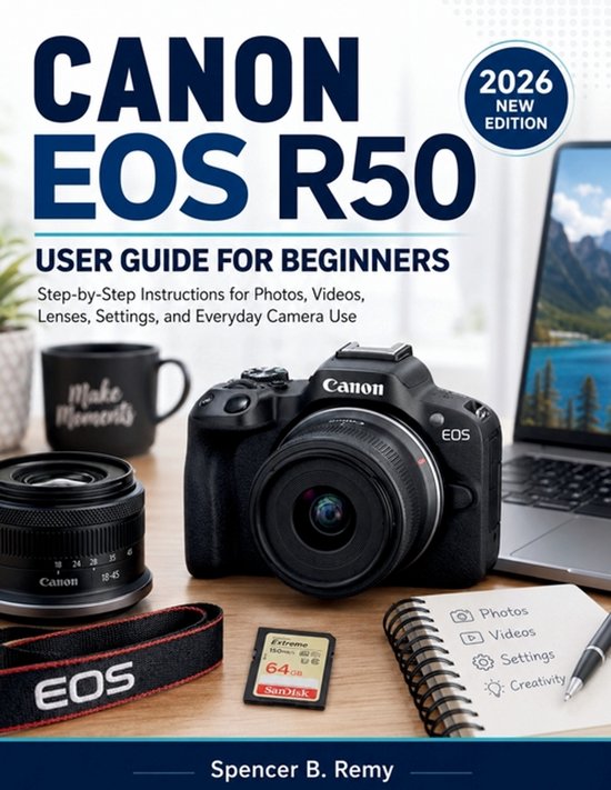 Canon EOS R50 User Guide for Beginners - cover