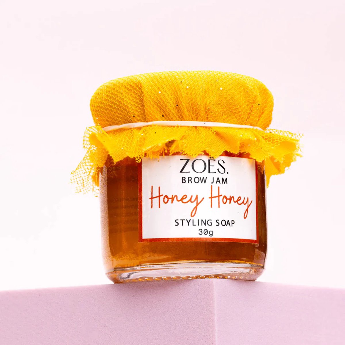 ZOËS. Brow Jam Styling Soap - Honey Honey