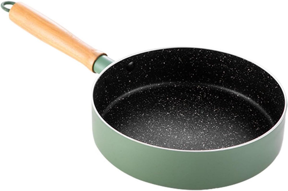 Koekenpan Omeletpan Steakpan Veelzijdig Koken Antiaanbak Aluminiumlegering 16cm Diameter Blauw