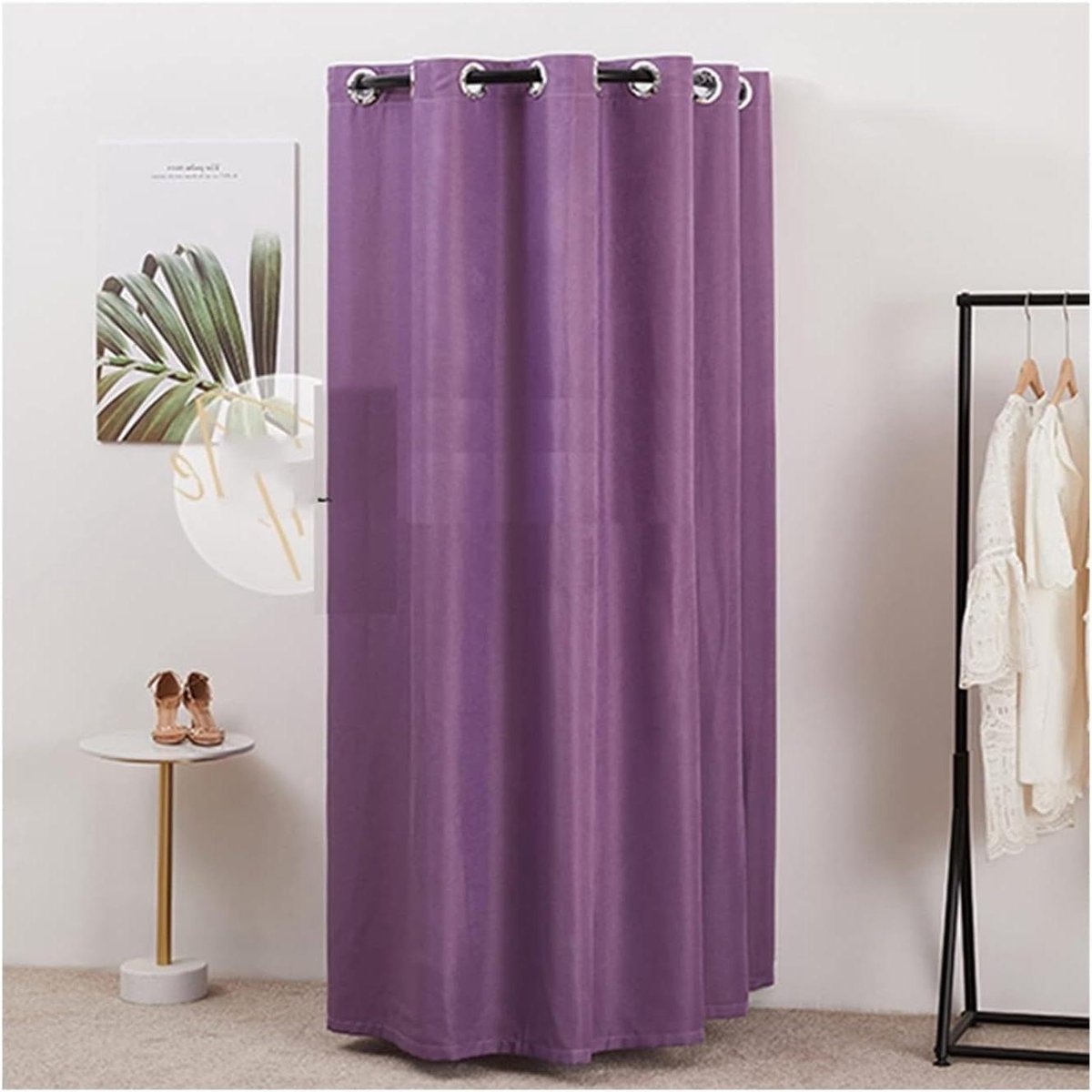 Paskamer Tent - Draagbare Locker - Privacy Creëren - Stevig Metalen Frame - 80cm - Goud